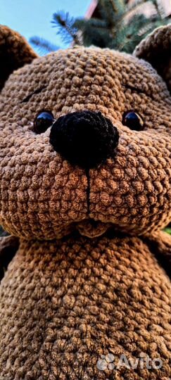 Игрушка мишка (42 см) ручной работы - амигуруми