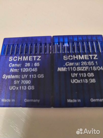 Швейные иглы для производственной машины, 4-игол