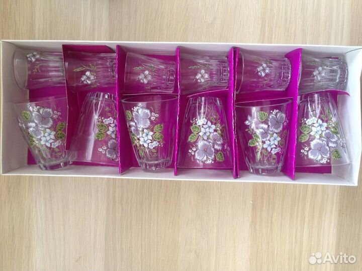 Стаканы (бокалы) новые (набор - 12 шт)