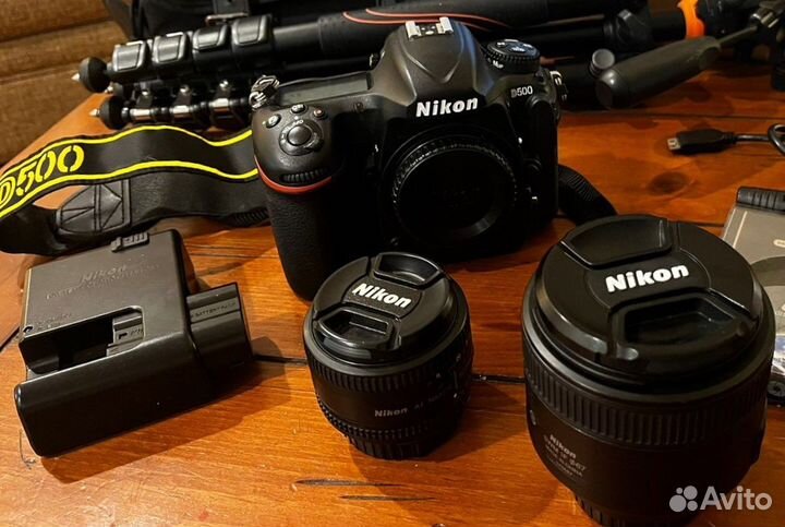 Камера Nikon D500 + обьектив