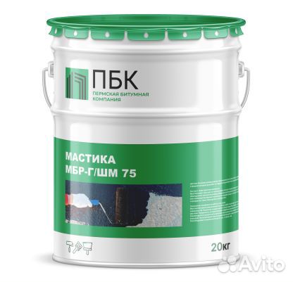 Мастика мбр-Г/шм-75