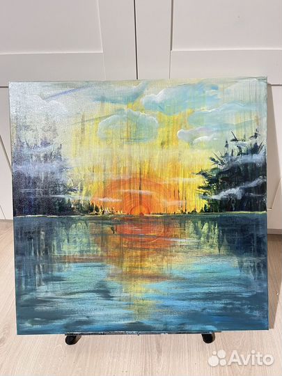 Картины акрилом