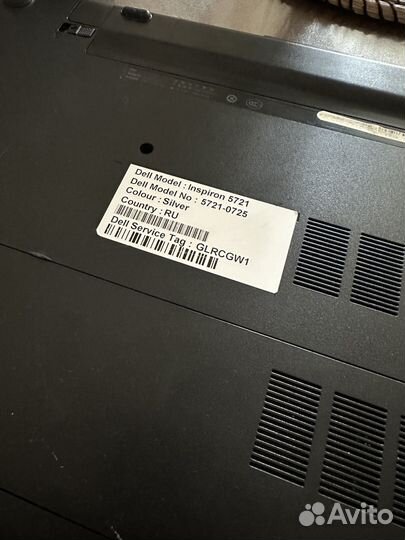 Ноутбук Dell inspiron 5721
