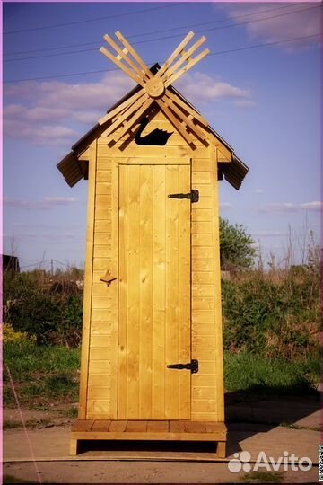 Дачный туалет с установкой DRE447