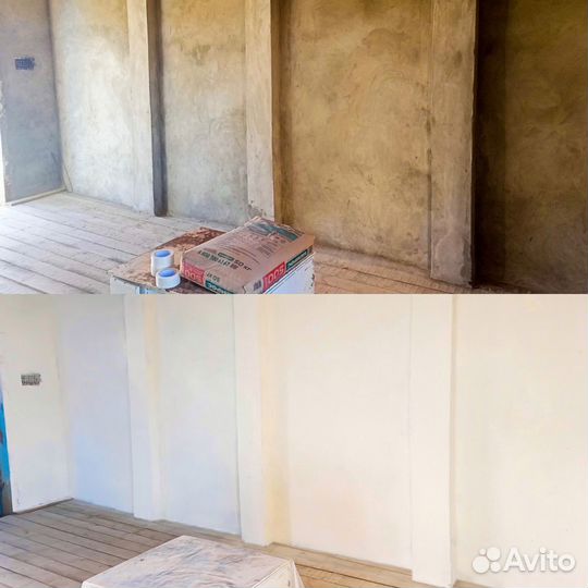 Покраска внутри помещения, дома, цеха, ангара, про