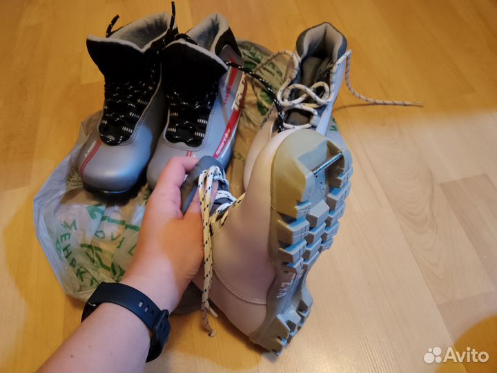 Лыжные ботинки 33, 34 размер