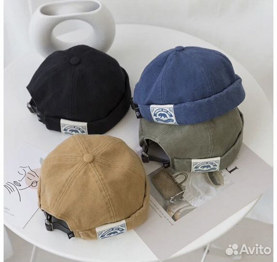 Кепка без козырька бейсболка докер