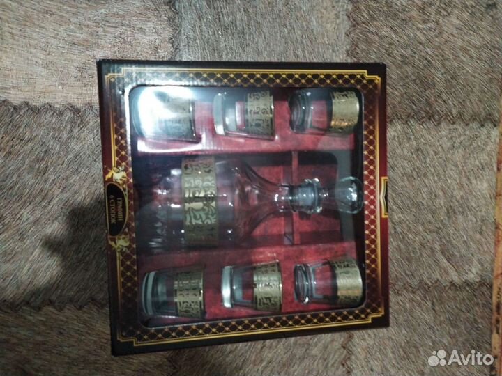 Набор рюмок новый Цезарь