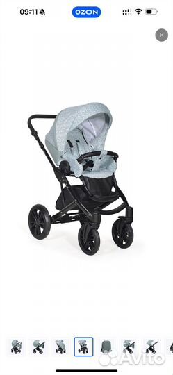 Коляска 2 в 1 Indigo Mio