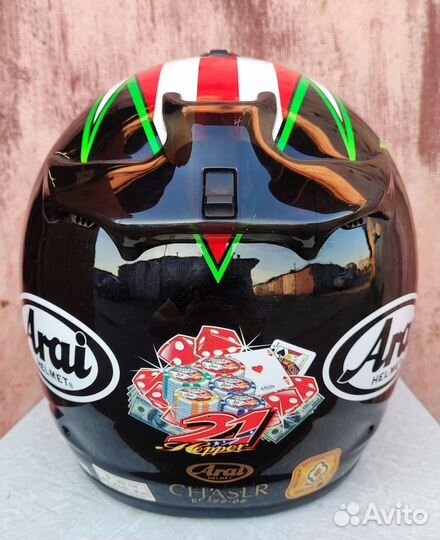 Мотошлем Arai John Hopkins Monster Размер S