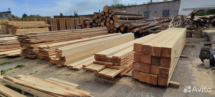 Пиломатериалы брус доска от производителя
