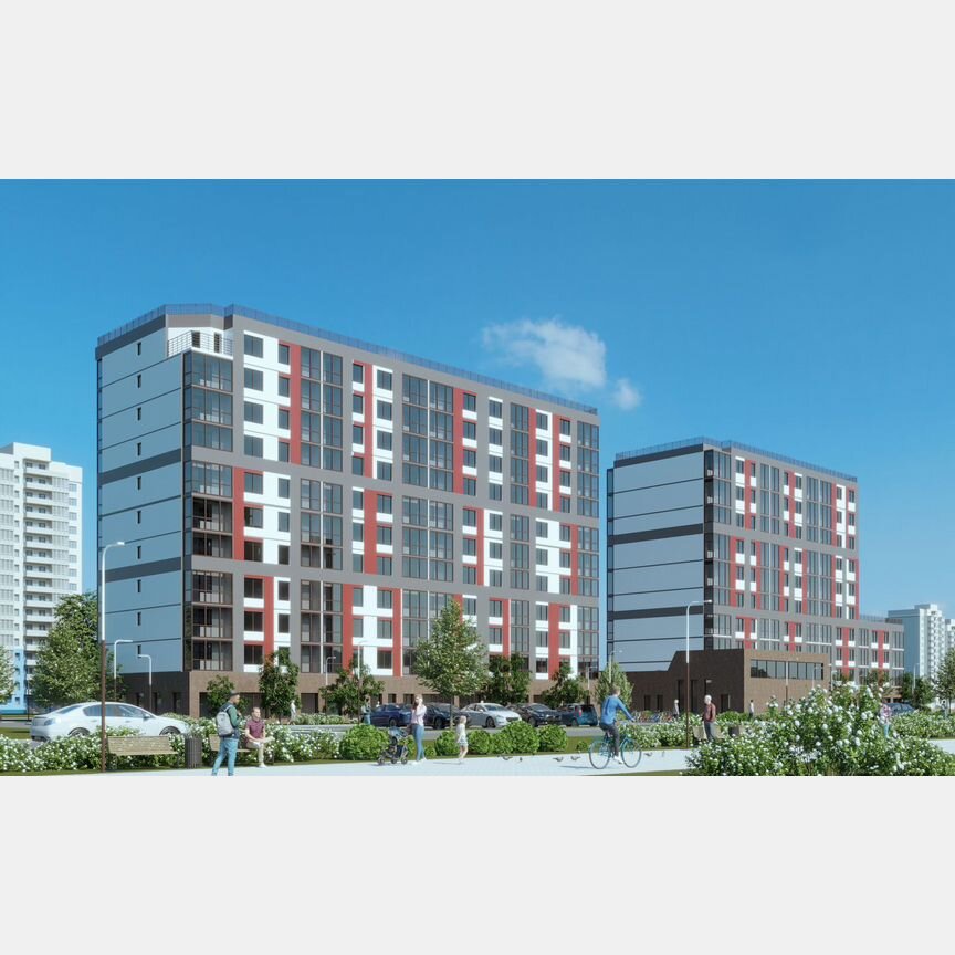 1-к. квартира, 34,8 м², 10/11 эт.