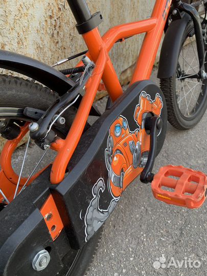 Велосипед для детей 4-6 лет 500 robot Btwin