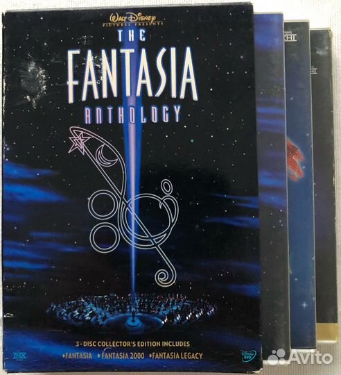 DVD fantasia Дисней оригинал