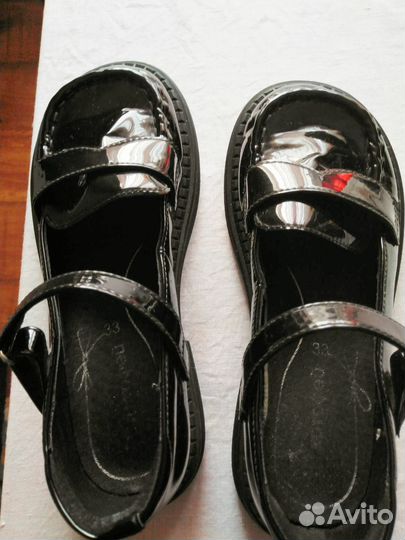 Туфли лаковые для девочки Котофей, 33