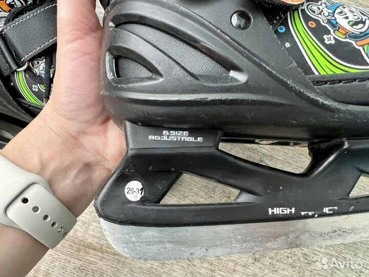 Коньки детские раздвижные 26-31