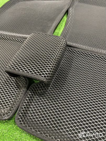 Коврики 5D 3D Ева Эва Дэу Нексия Nexia c бортиками