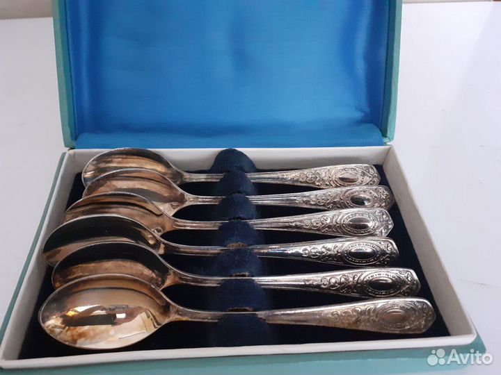 Ложки чайные, столовые, вилки мельхиоровые СССР