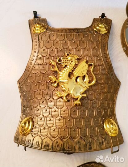 Набор игровой костюм викинга шлем меч защита