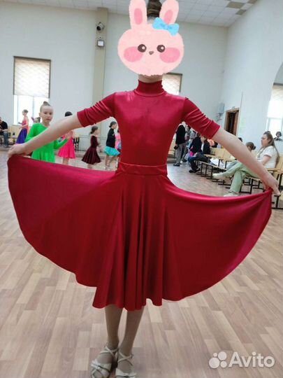 Рейтинговое платье для бальных танцев