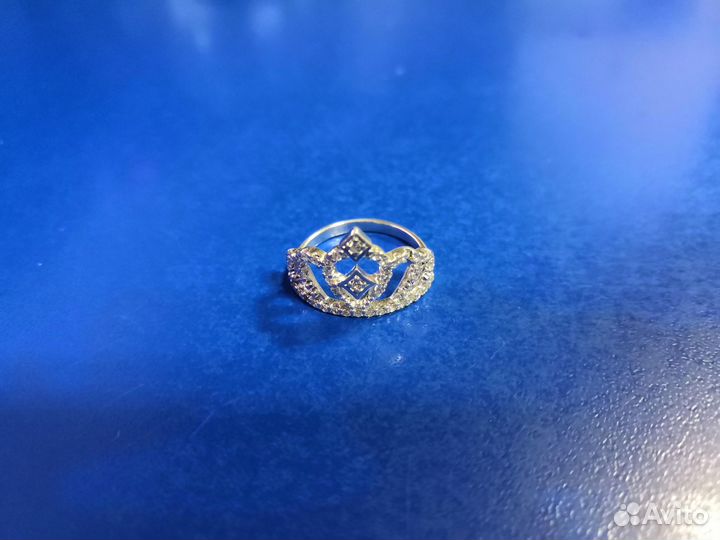 Кольцо серебро 925