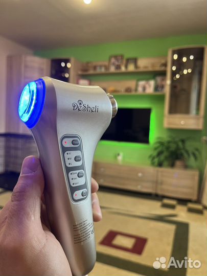 Ультразвуковой массажный прибор для чистки лица