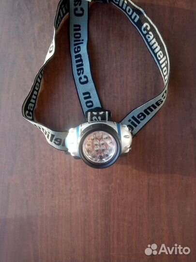 Фонарь налобный светодиодный Camelion