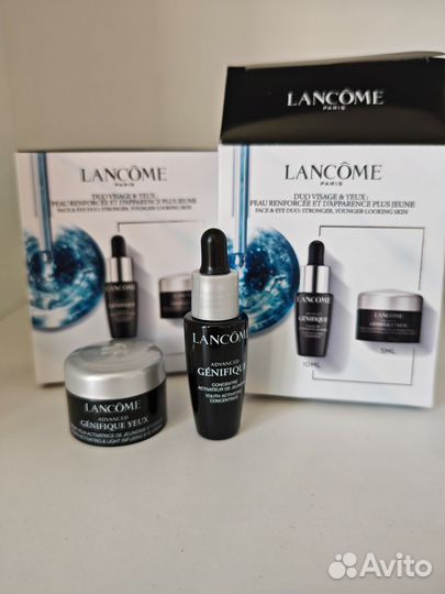 Lancome genifique активатор молодости набор