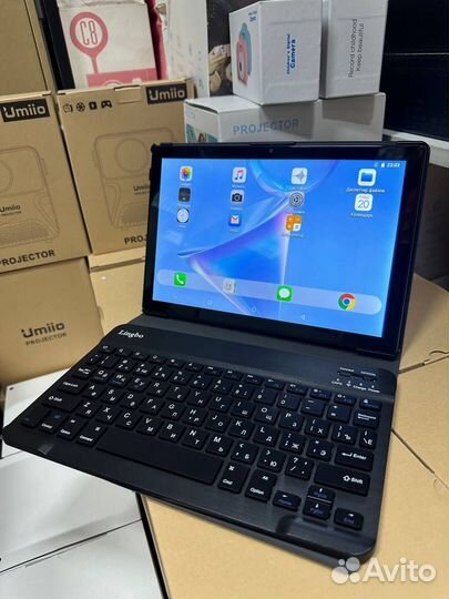 Планшет с клавиатурой lingbo 6/128GB