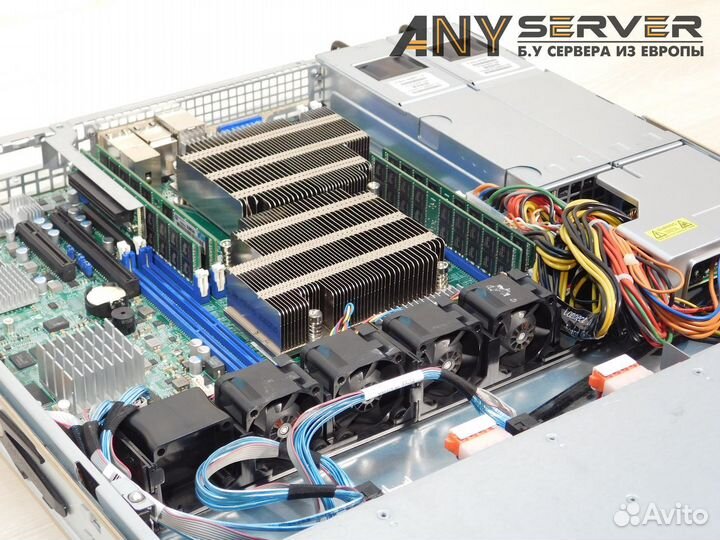 Сервер Supermicro 1028R 2x E5-2650v4 32Gb 8SFF