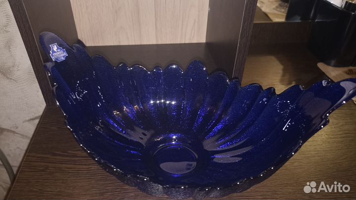 Ваза,салатник, конфетница, Гусь-Хрустальный