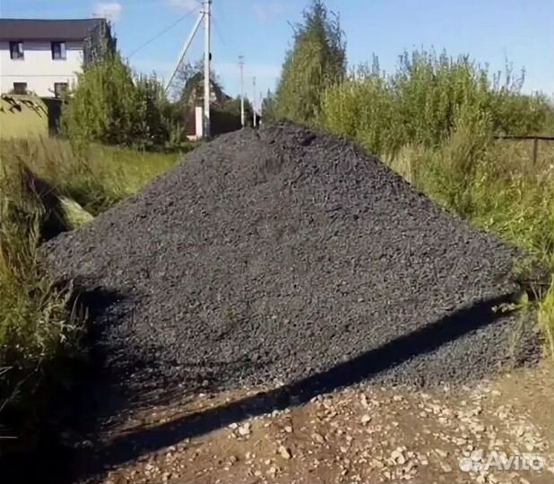 Асфальтная крошка, Бой бетона, Щебень