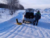 Разбивка осей фундамента тахеометром