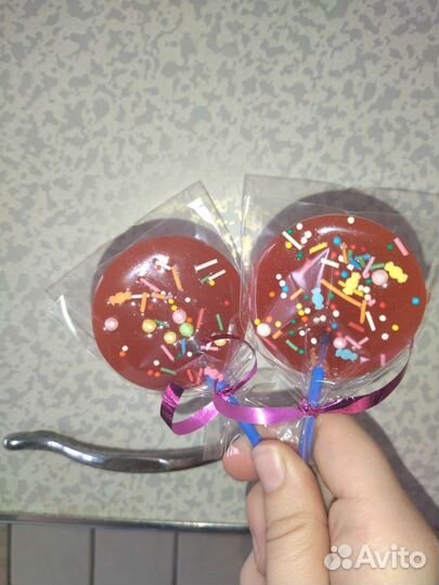 Леденцы разного вкуса и с любой картинкой