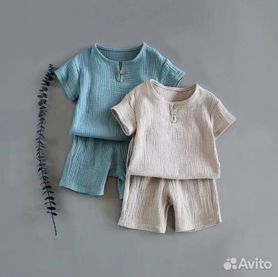 Муслиновый костюм детский