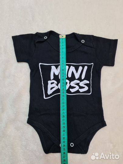 Боди с коротким рукавом Mini Boss, 68