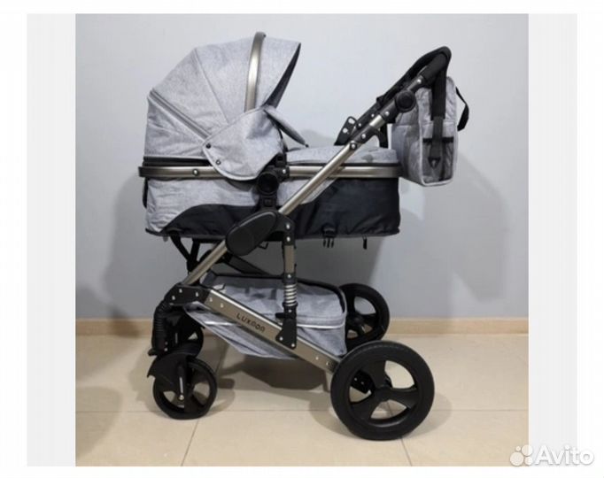Коляска 2в1 +авто люлька, состояние отличное