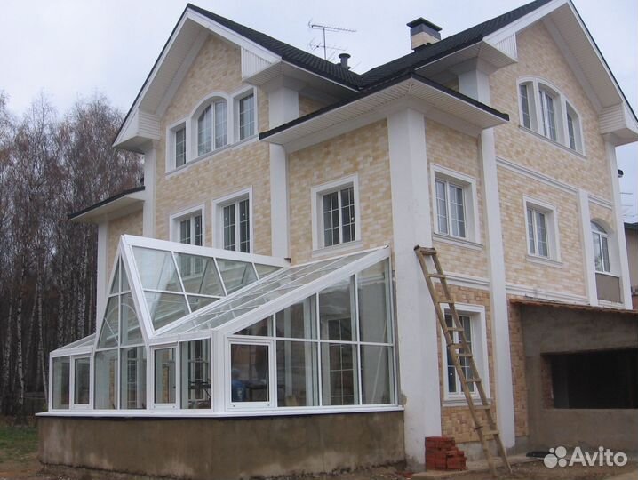 Окна, Балконы, Остекление, Отделка балконов, Двери