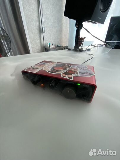 Внешняя звуковая карта focusrite