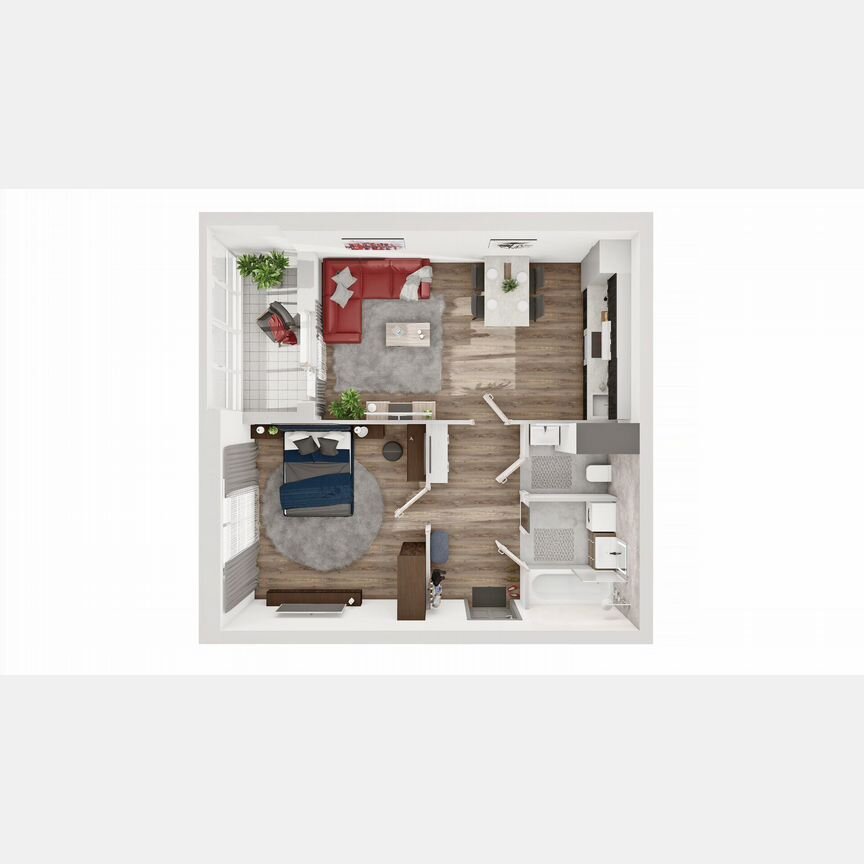 2-к. квартира, 53 м², 7/8 эт.