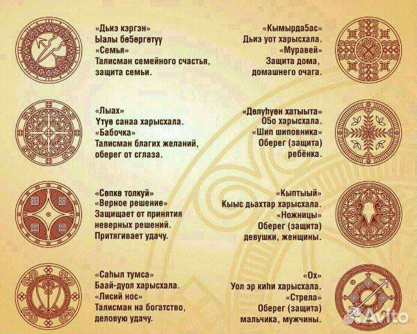 Брелки харысхал. Якутский оберег