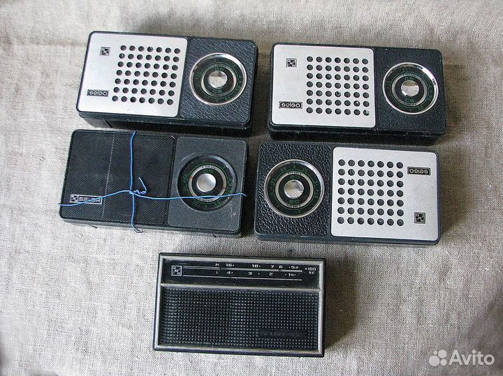 Малогабаритные радиоприемники СССР