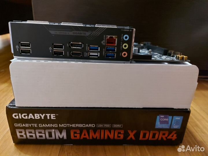 Материнская плата gigabyte b660m gaming x ddr4