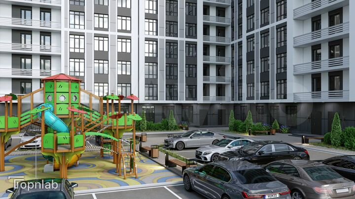 1-к. квартира, 49,3 м², 5/12 эт.