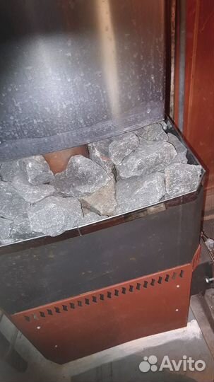 Газодровяная печь каменка Русь-18лгду