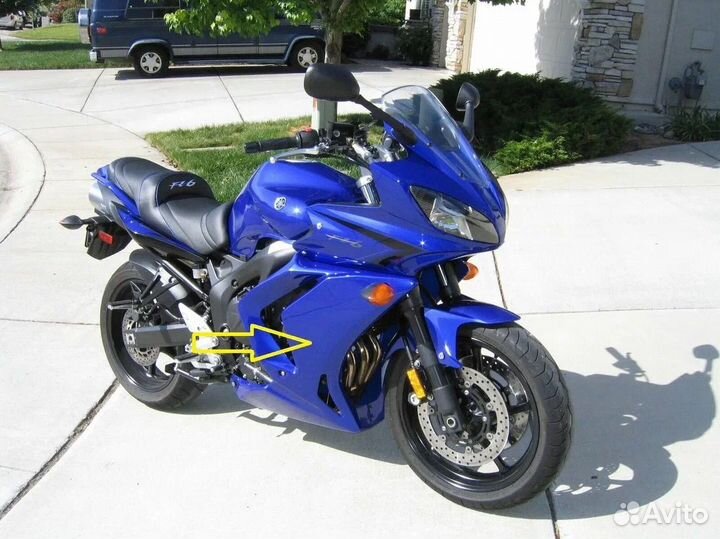Комплект бокового пластика Yamaha FZ6