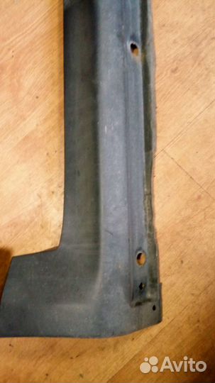 Накладка порога наружная субару трибека