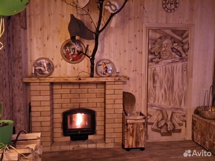 Русская баня на дровах аренда