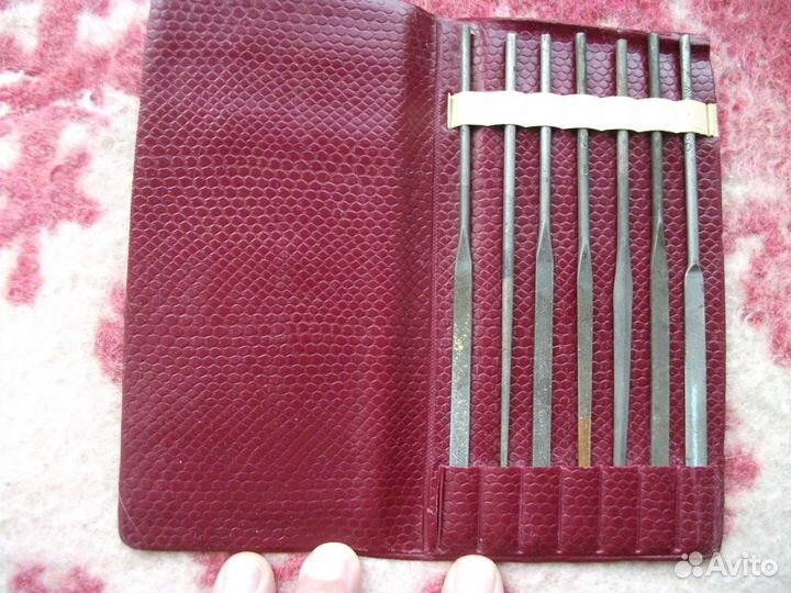 Набор надфилей и надфили из СССР. Цена за всё