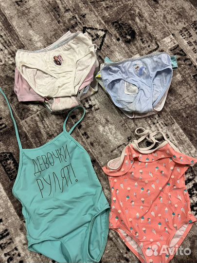 Купальники, носки, колготки, трусы